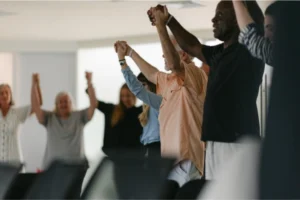 H4C patients standing united in healing
