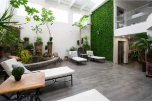 H4C relaxation area for patients