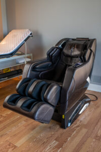 massage chair at Progressive Medical Center